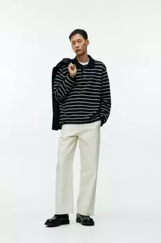 Трикотажная рубашка поло Arket, синий