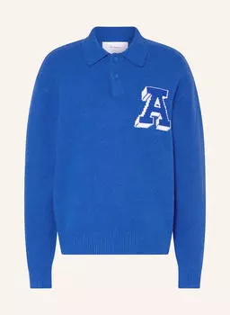 Трикотажная рубашка поло Axel Arigato, синий