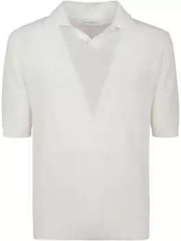 Трикотажная рубашка-поло Ballantyne, белый