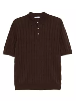 Трикотажная рубашка-поло Boglioli, коричневый