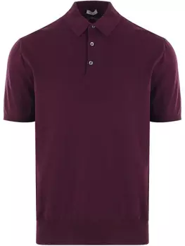 Трикотажная рубашка-поло Caruso, красный