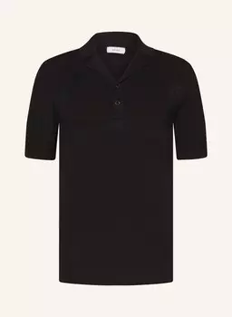 Трикотажная рубашка-поло Charlie Reiss, черный