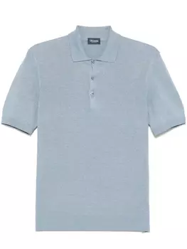 Трикотажная рубашка поло Drumohr, синий