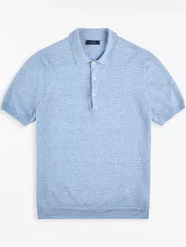 Трикотажная рубашка-поло Fay, синий