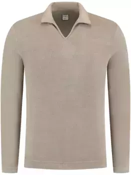 Трикотажная рубашка поло Fedeli, коричневый