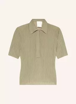 Трикотажная рубашка поло Marella, зеленый