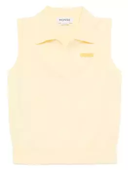 Трикотажная рубашка поло Monse, желтый