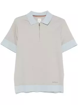 Трикотажная рубашка-поло Paul Smith, серый