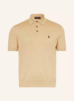 Трикотажная рубашка поло Polo Ralph Lauren, коричневый