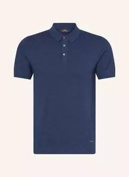 Трикотажная рубашка поло Ragman, синий