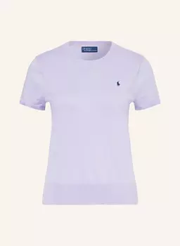 Трикотажная рубашка POLO RALPH LAUREN, светло-фиолетовый