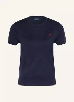 Трикотажная рубашка POLO RALPH LAUREN, темно-синий