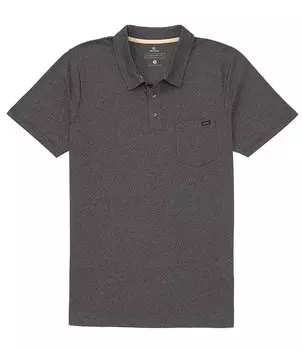 Трикотажная рубашка поло с короткими рукавами Rip Curl Too Easy, черный