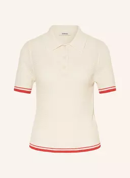 Трикотажная рубашка поло Sandro, мультиколор