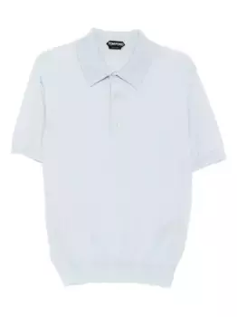 Трикотажная рубашка поло TOM FORD, синий