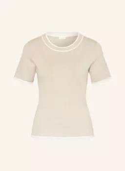 Трикотажная рубашка S.Oliver Black Label, бежевый