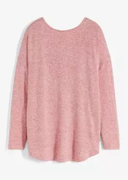 Трикотажная рубашка с вырезом на спине Rainbow, красный