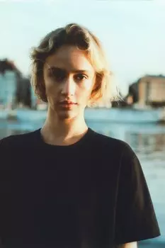 Трикотажная рубашка с жемчужным декором H&M, черный