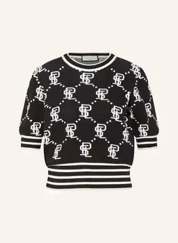 Трикотажная рубашка Sem Per Lei, черный