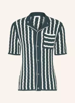 Трикотажная рубашка spritz стандартного кроя Reiss, зеленый