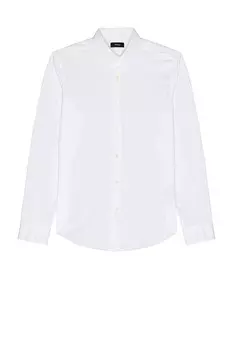 Трикотажная рубашка Sylvain Structure Theory, белый