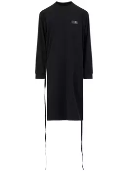 Трикотажная толстовка MM6 Maison Margiela, черный