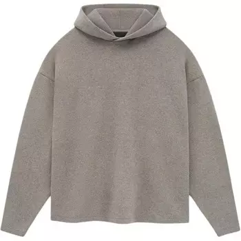 Трикотажная толстовка с капюшоном Core Collection Fear Of God Essentials, серый