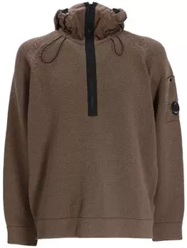 Трикотажная толстовка с капюшоном CP Company C.P. Company, серый