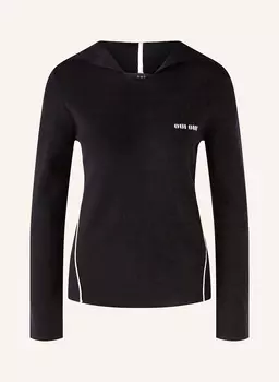 Трикотажная толстовка с капюшоном Oui, мультиколор