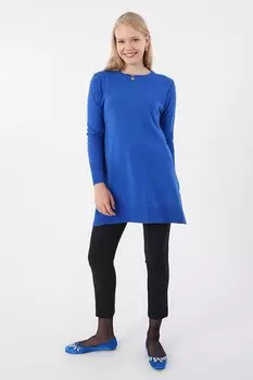 Трикотажная туника Saks с круглым вырезом ALL DAY