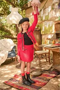 Трикотажная юбка Angel's Face Paris Angels Face, красный