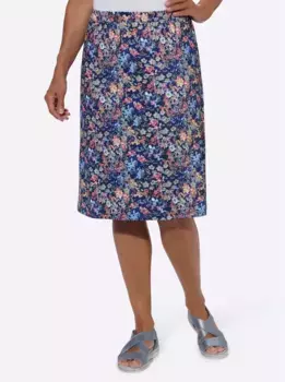 Трикотажная юбка Classic Basics, синий