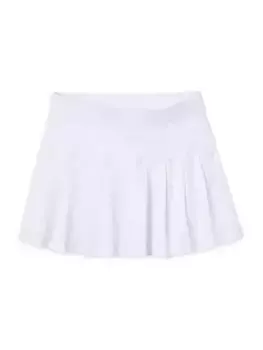 Трикотажная юбка для маленьких девочек и девочек-скаутов Classic Prep, белый