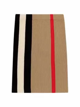 Трикотажная юбка Icon stripe Burberry