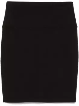 Трикотажная юбка James Perse, черный