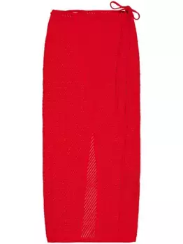 Трикотажная юбка Laneus, красный