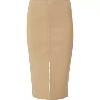 Трикотажная юбка на крючках Ck Jeans Calvin Klein Jeans, бежевый