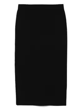 Трикотажная юбка Nude, черный