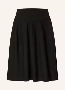 Трикотажная юбка Rich & Royal, черный