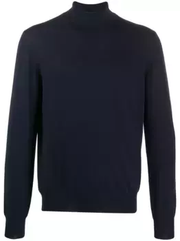 Трикотажная водолазка Barba, синий