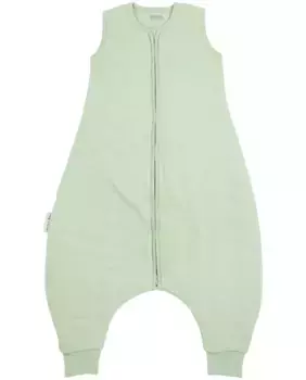 Трикотажная зимняя детская пижама без рукавов Meyco, светло-зеленый