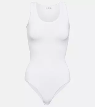 Трикотажное боди ALAA, белый