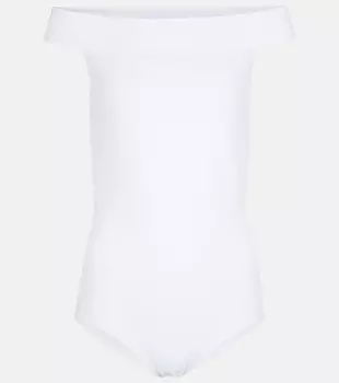 Трикотажное боди ALAA, белый
