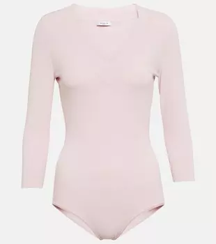 Трикотажное боди ALAA, розовый