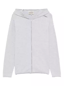 Трикотажное худи Carrer, серый