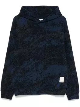 Трикотажное худи Emporio Armani