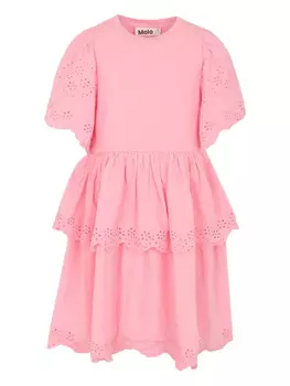 Трикотажное мини-платье Molo, розовый
