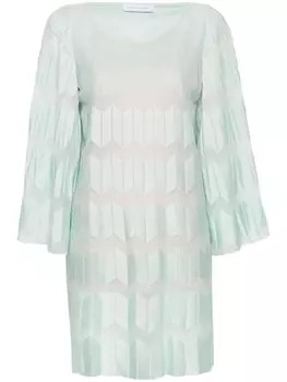 Трикотажное мини-платье Yaroi Antonino Valenti, синее