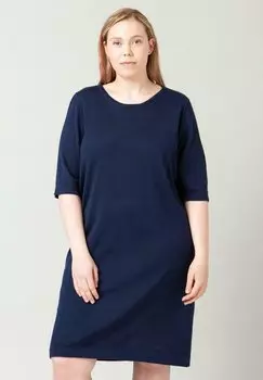 Трикотажное платье Alpa, темно-синий