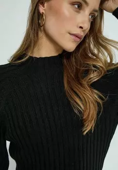 Трикотажное платье ANNA OVER KNEE PEPPERCORN, черный